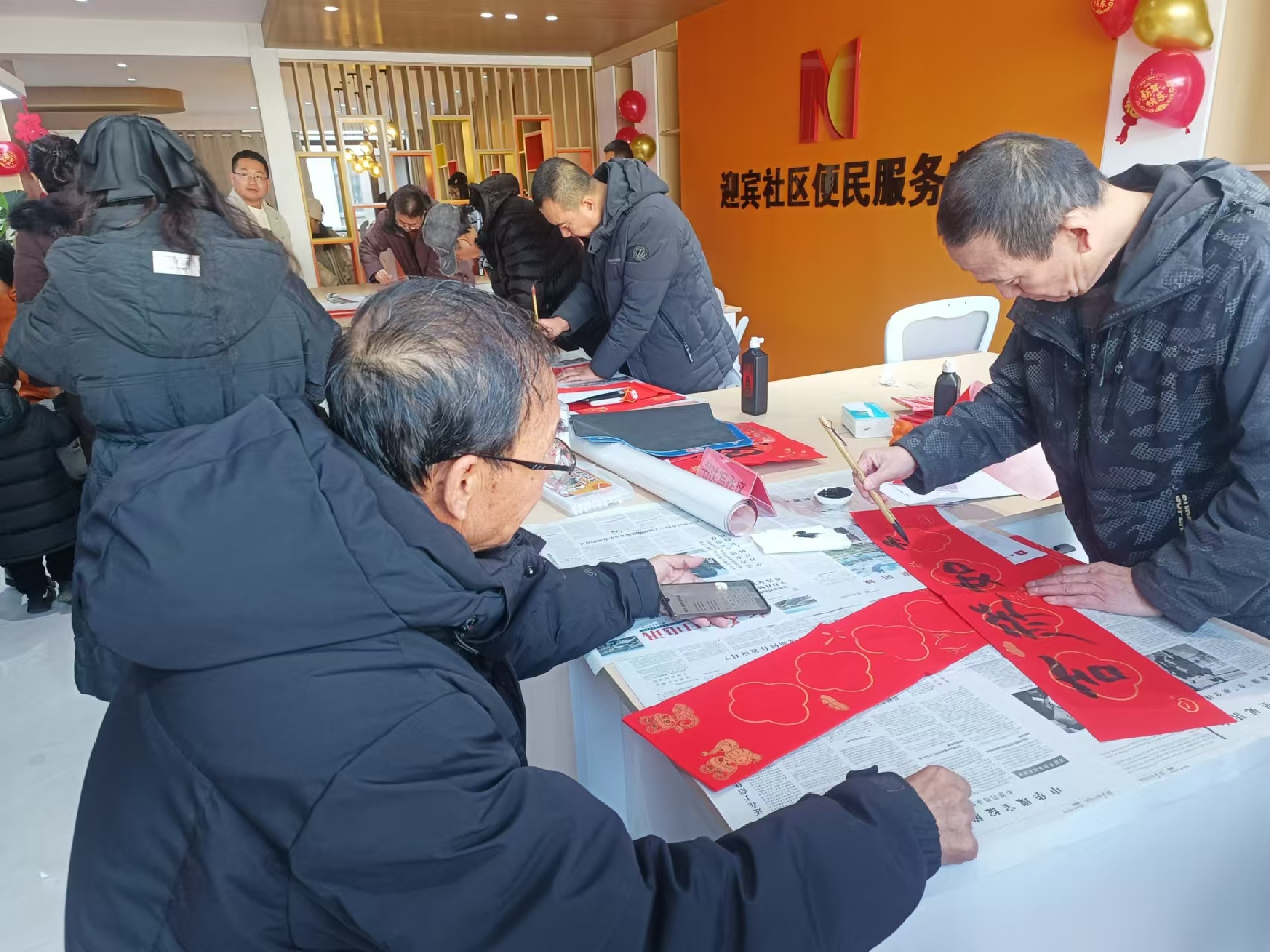 民進中衛市委會開展“春聯萬家?大道同行”活動1.jpg